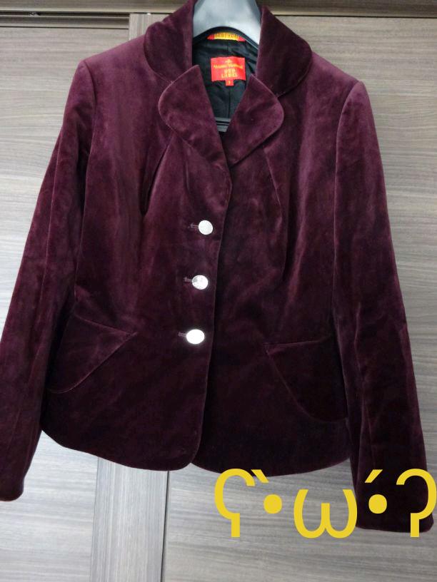Vivienne Westwood　ジャケット、綿ビロード