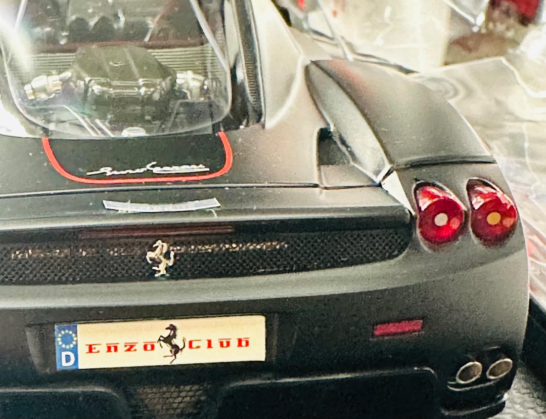 ミニカー Enzo Ferrari Mat Black BBR 1/18