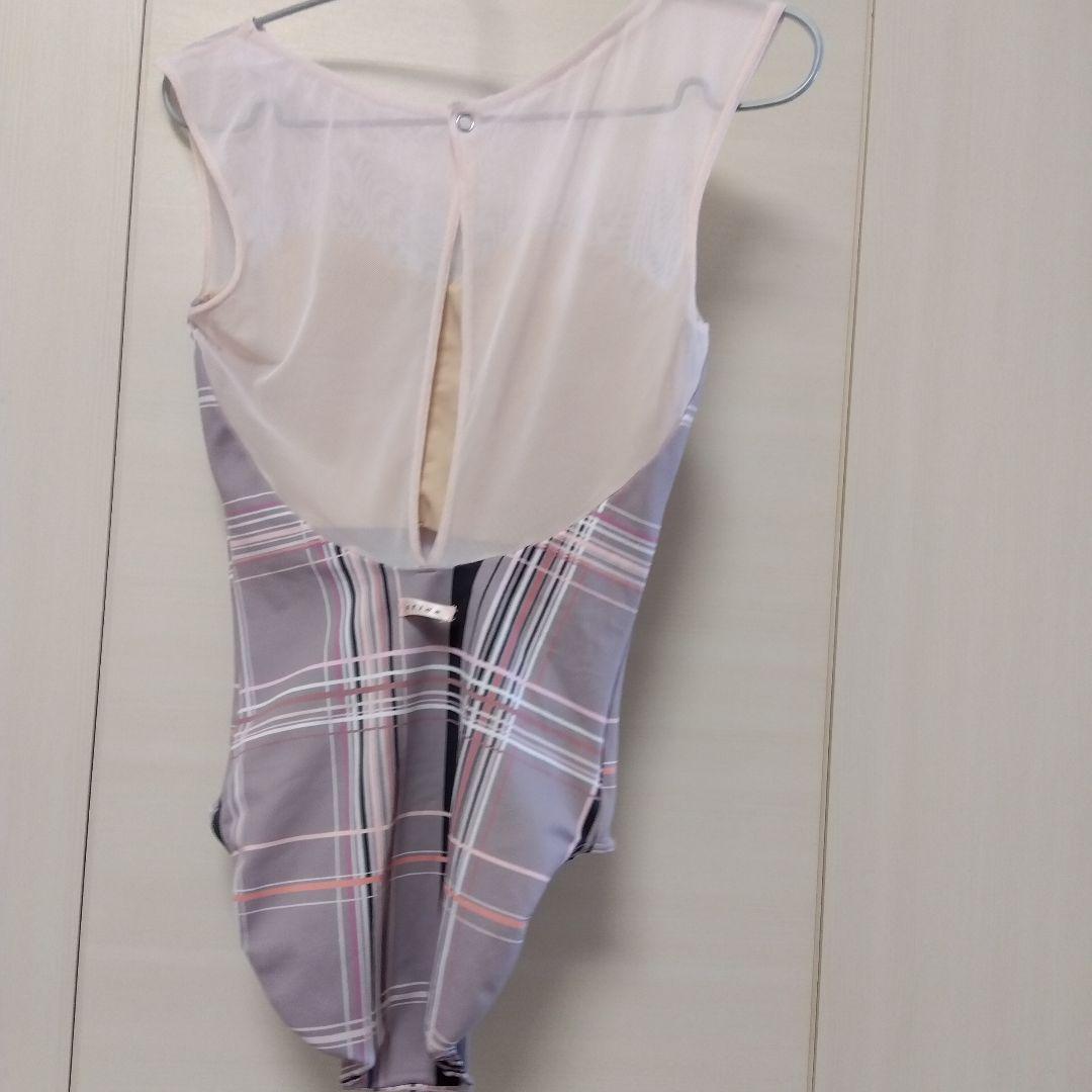 Stina スティナ　バレエ　レオタード　チェック　ブルー系　Sサイズ バレエ スティナ Stina レオタード Sサイズ - バレエ