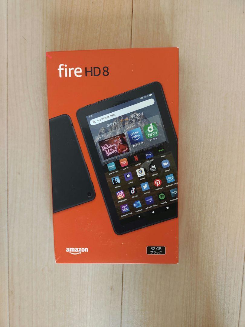 【新品未開封】Fire HD 8 32GB 第12世代 ブラック 新品未開封】 Fire HD 8 タブレット 12世代ー32GB ブラック