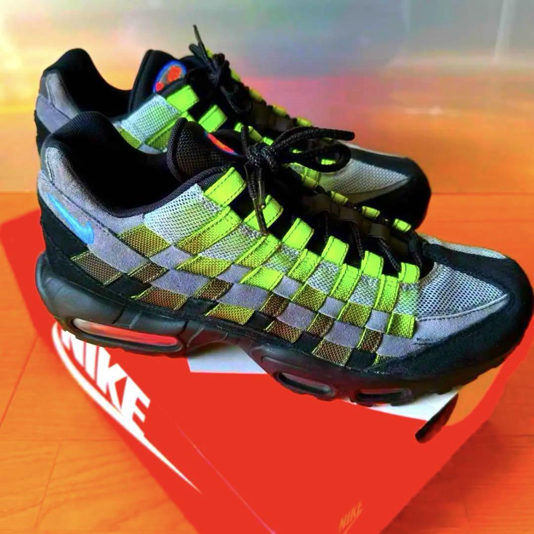 27.5 新品未使用 NIKE AIRMAX ナイキ エアマックス95 ウーヴン