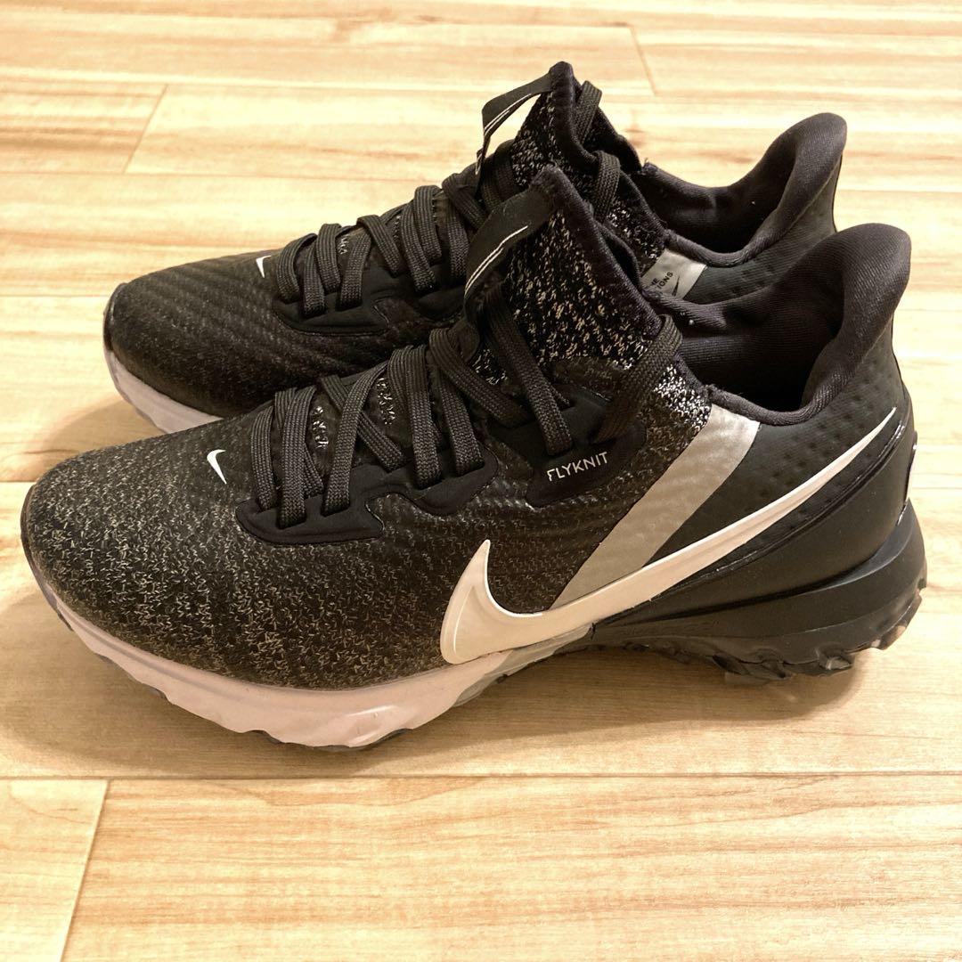NIKE AIR フライニットゴルフシューズ　ブラック　レディース23センチ