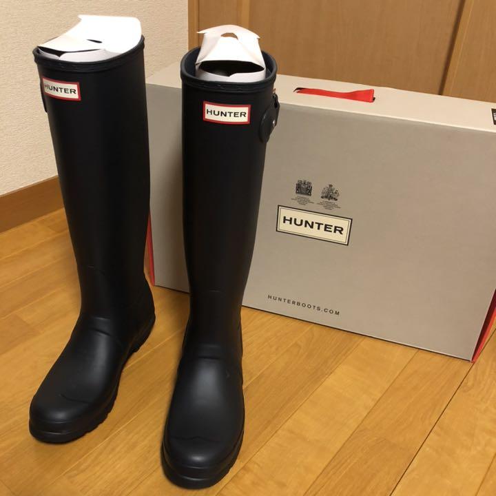 楽天 23.5~24㎝☆HUNTERロングレインブーツUK5 ハンターヒールブーツ長靴 - 長靴/レインシューズ 楽天 23.5~24㎝☆HUNTERロングレインブーツUK5 ハンターヒールブーツ長靴 - 長靴/レインシューズ