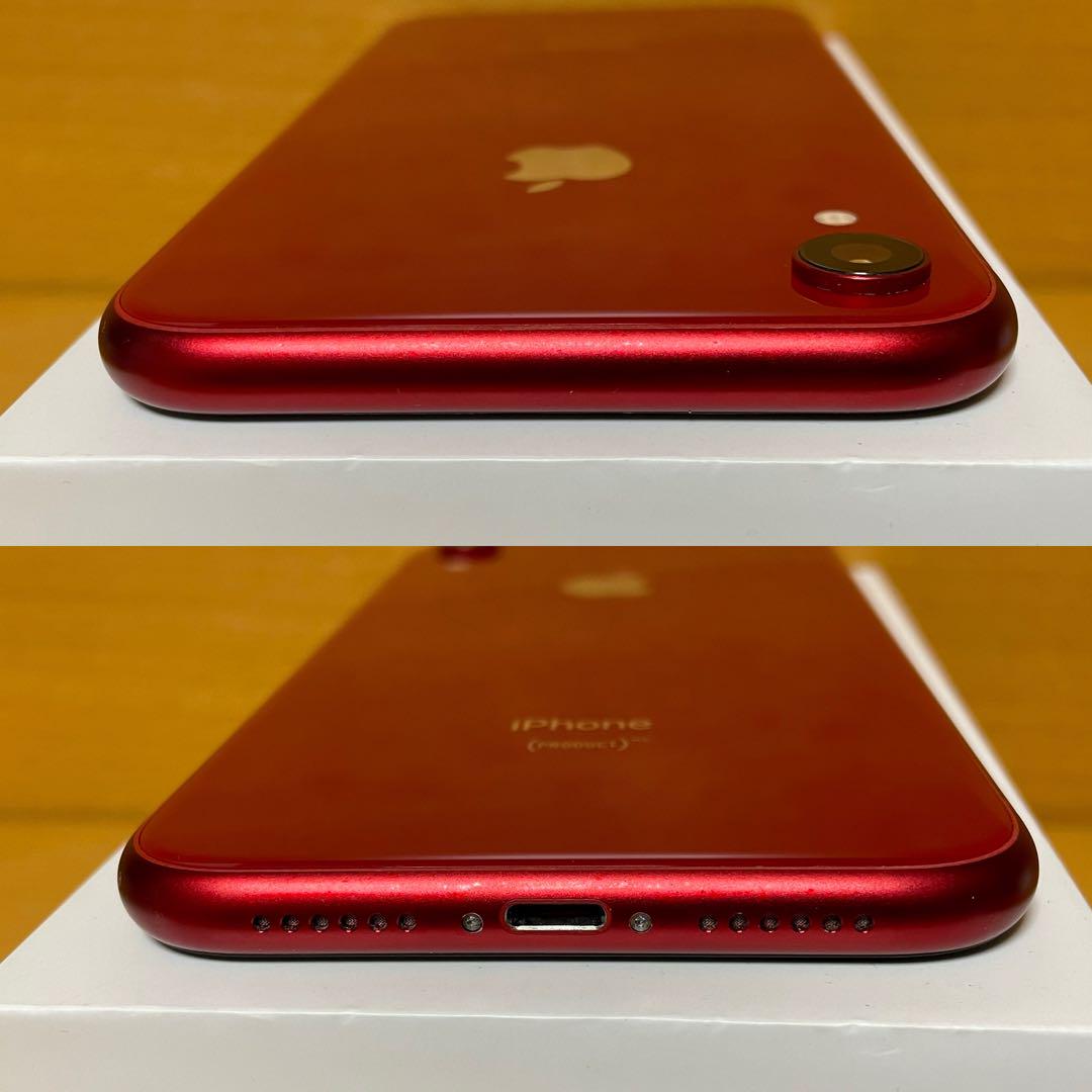 SIMフリーiPhone XR レッド 128 GB バッテリー新品 画像10