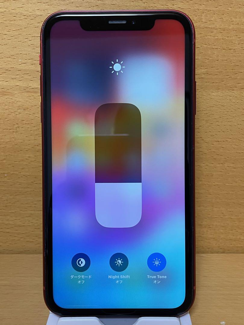 SIMフリーiPhone XR レッド 128 GB バッテリー新品 画像9
