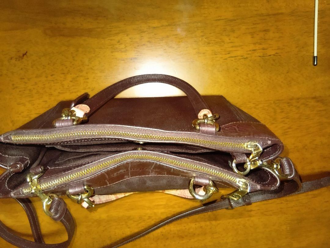 coach ブラウンレザー　ハンドバック Coach ブラウン レザー ハンドバッグ