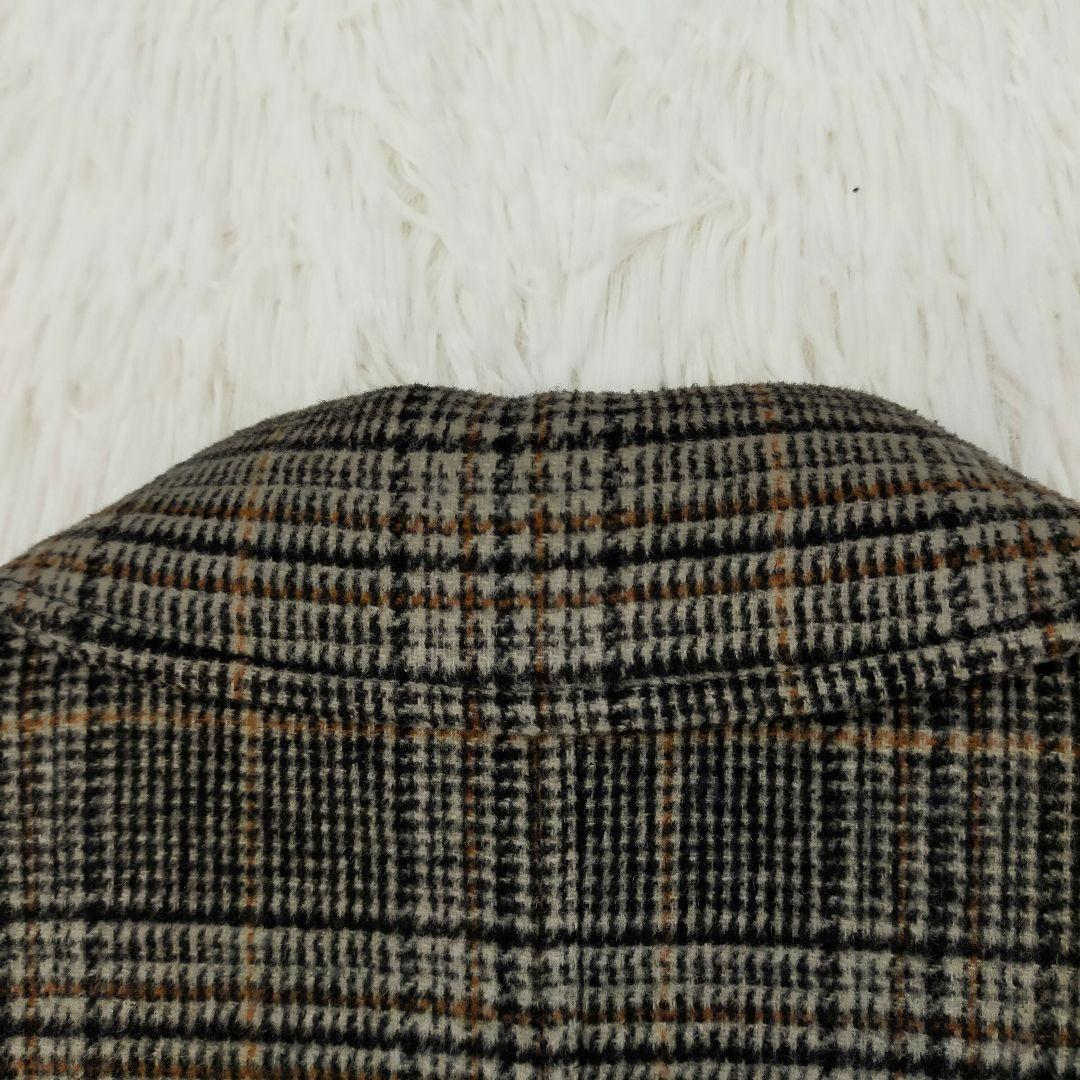 ZARA ロングコート チェスターコート グレンチェック レディース