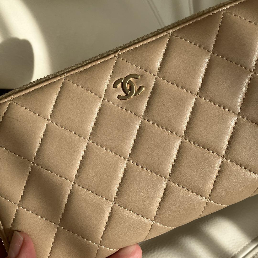 ☆*☆様 CHANEL キルティング 長財布 ベージュ