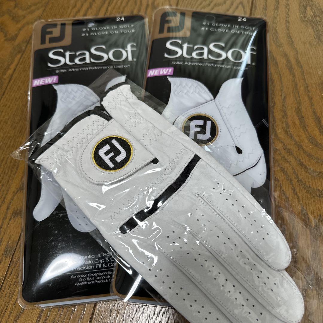 FOOTJOY StaSof ゴルフグローブ サイズ24 3枚セット