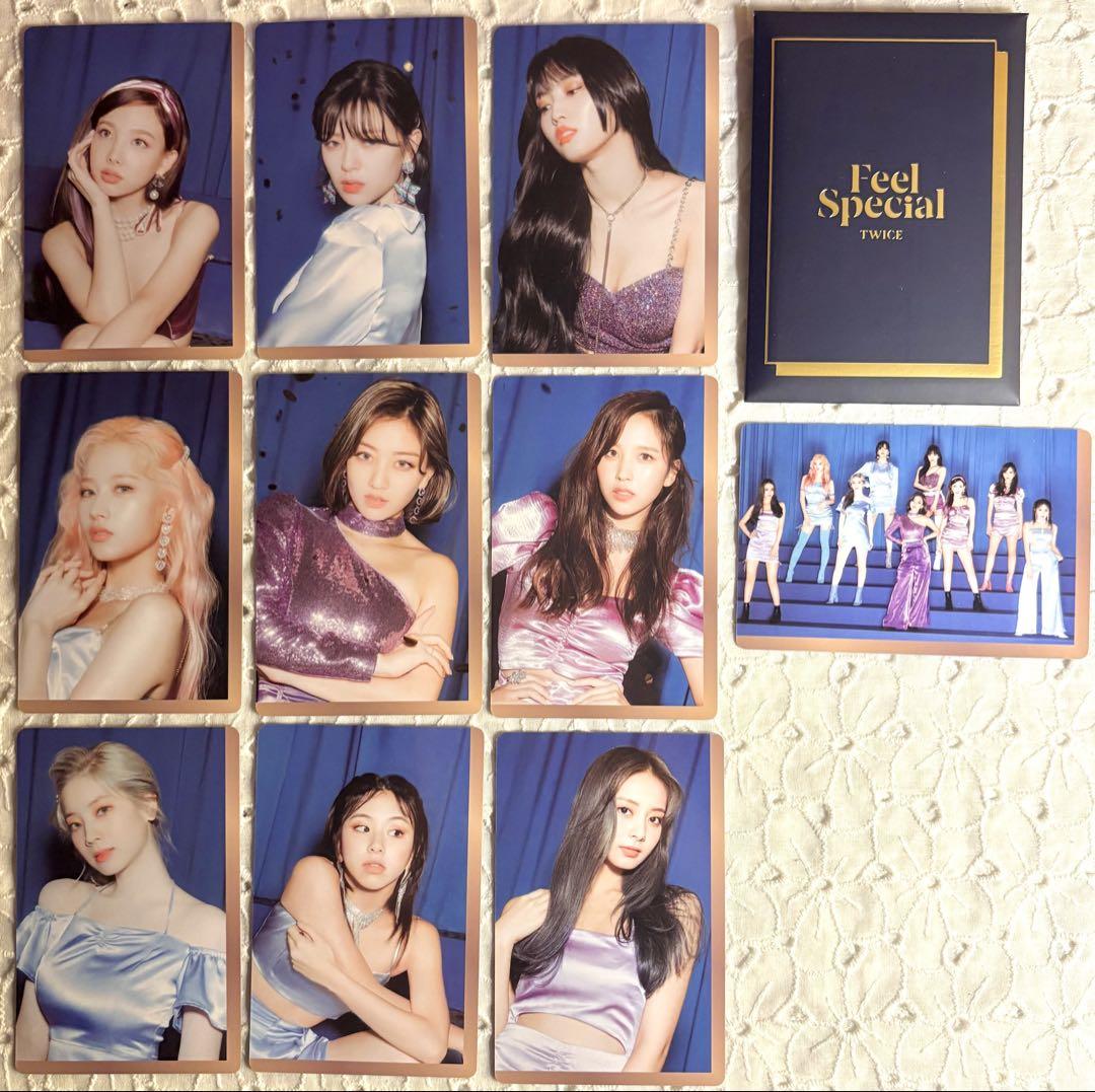 TWICE 特典トレカセット TWICE Feel Special 特典トレカ セット トレカ 10枚 B - メルカリ
