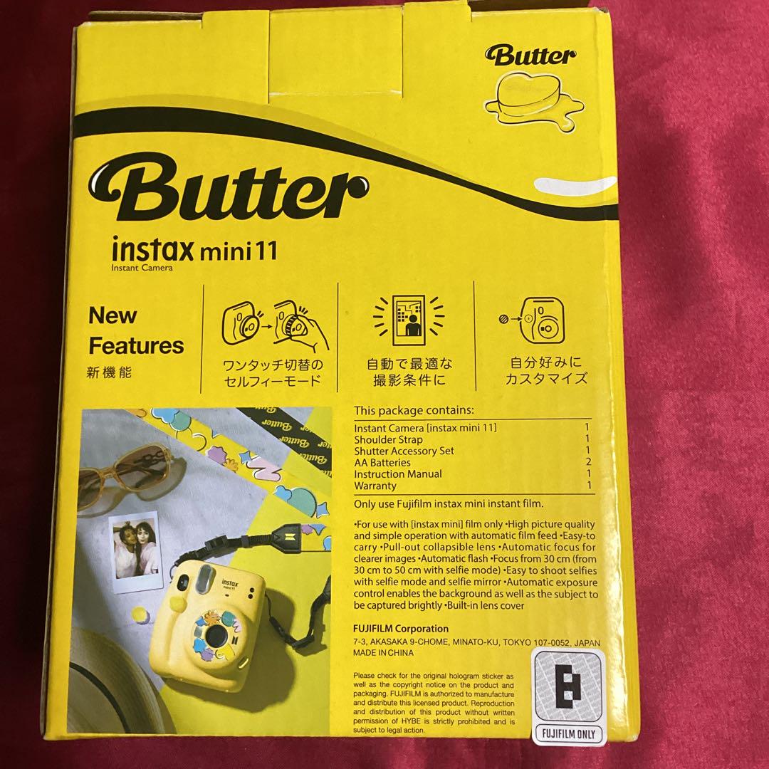 富士フイルム - BTS Butter チェキinstax mini 11 & フィルム2箱