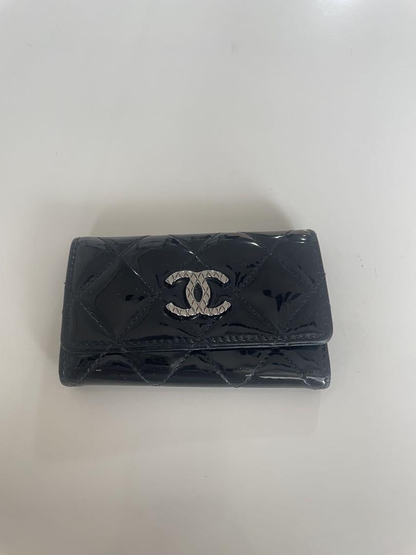 CHANEL キルティング ブラックキーケース
