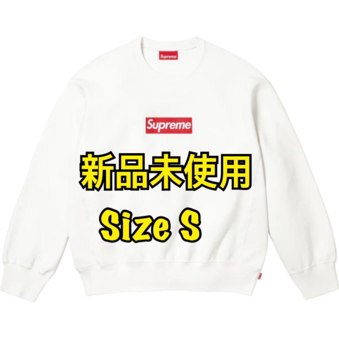 Supreme Washed Box Logo Crewneck s白