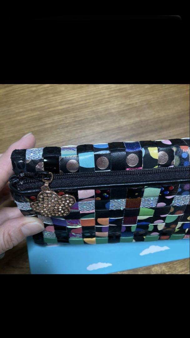 新品未使用♡ ツモリチサト多色編み込みデザイン 長財布