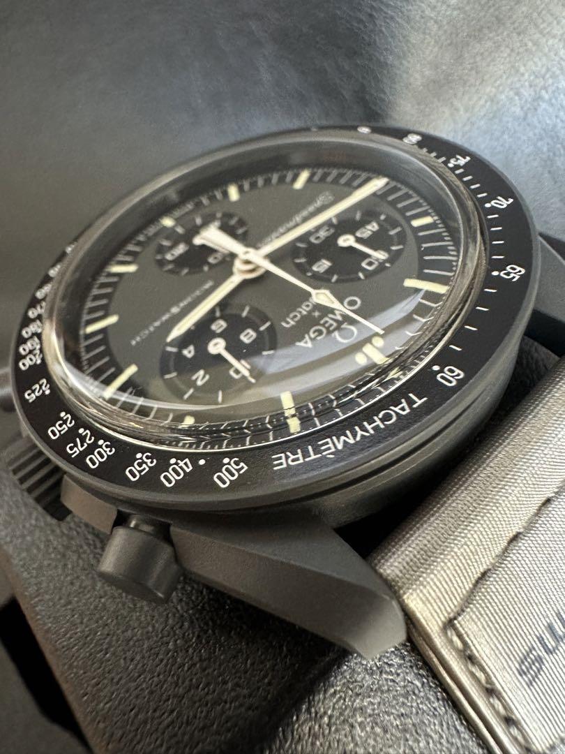 極美品　OMEGA x Swatch Moonswatch\"Mercury\"
