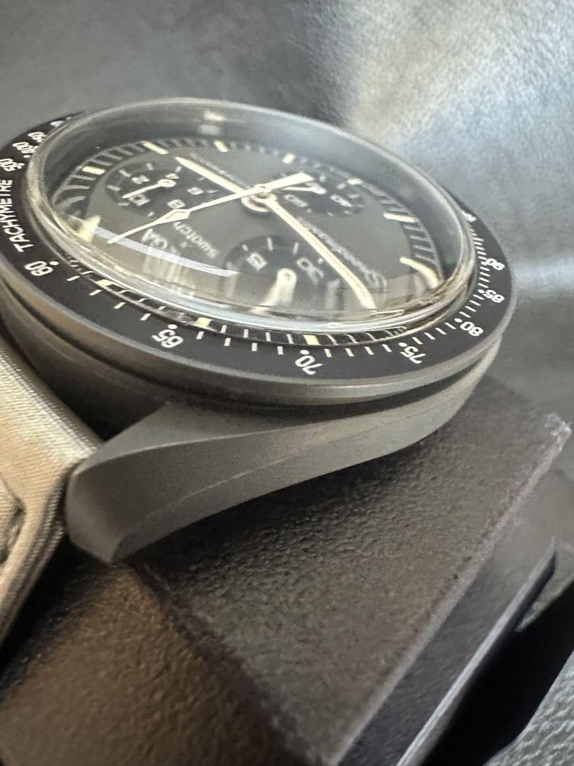 極美品　OMEGA x Swatch Moonswatch\"Mercury\"