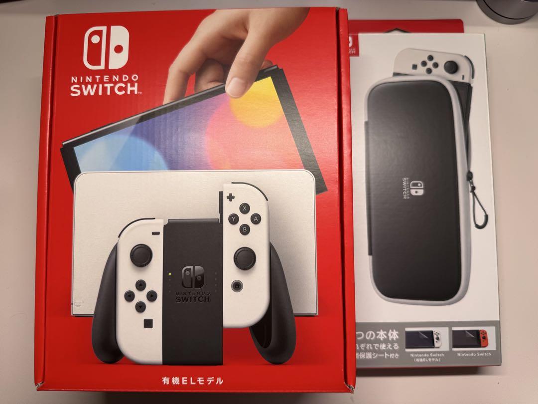 Nintendo Switch 本体 ホワイト/ブラック　新品 Nintendo Switch 『新品』Nintendo (有機ELモデル) HEG-S-KAAAA