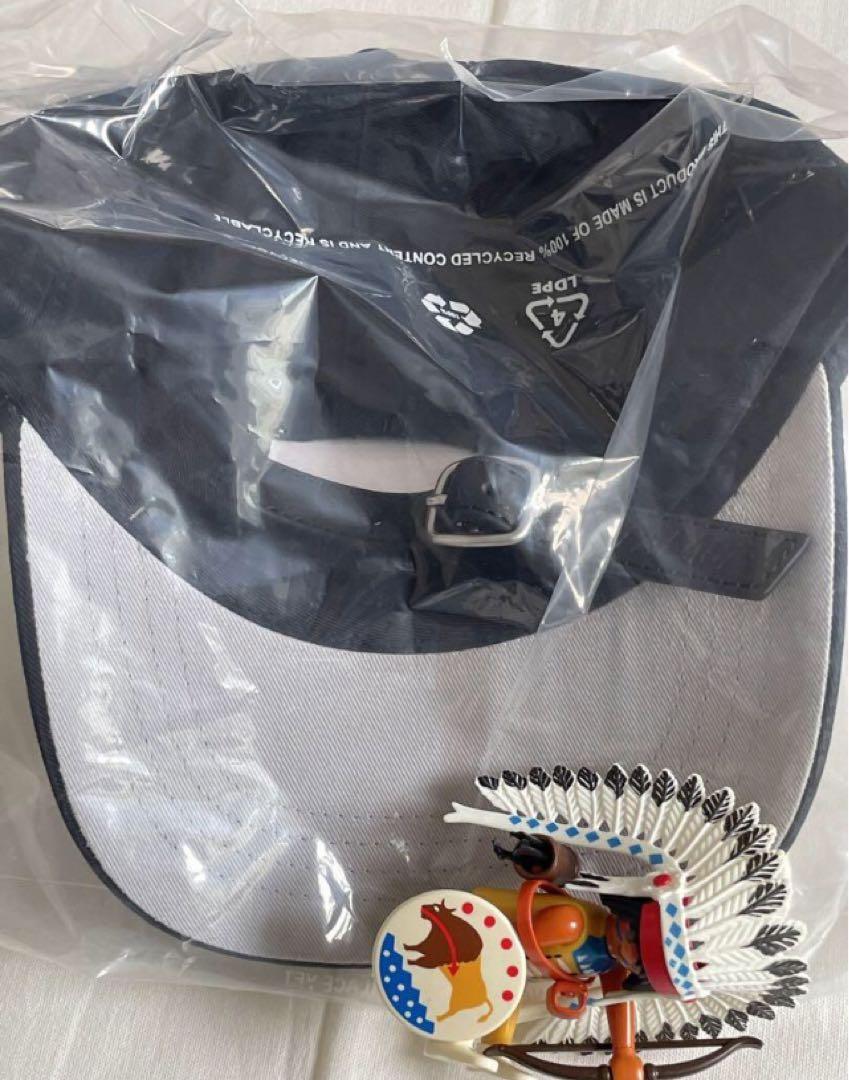 パタ出品　palace tri-ferg patch cap black