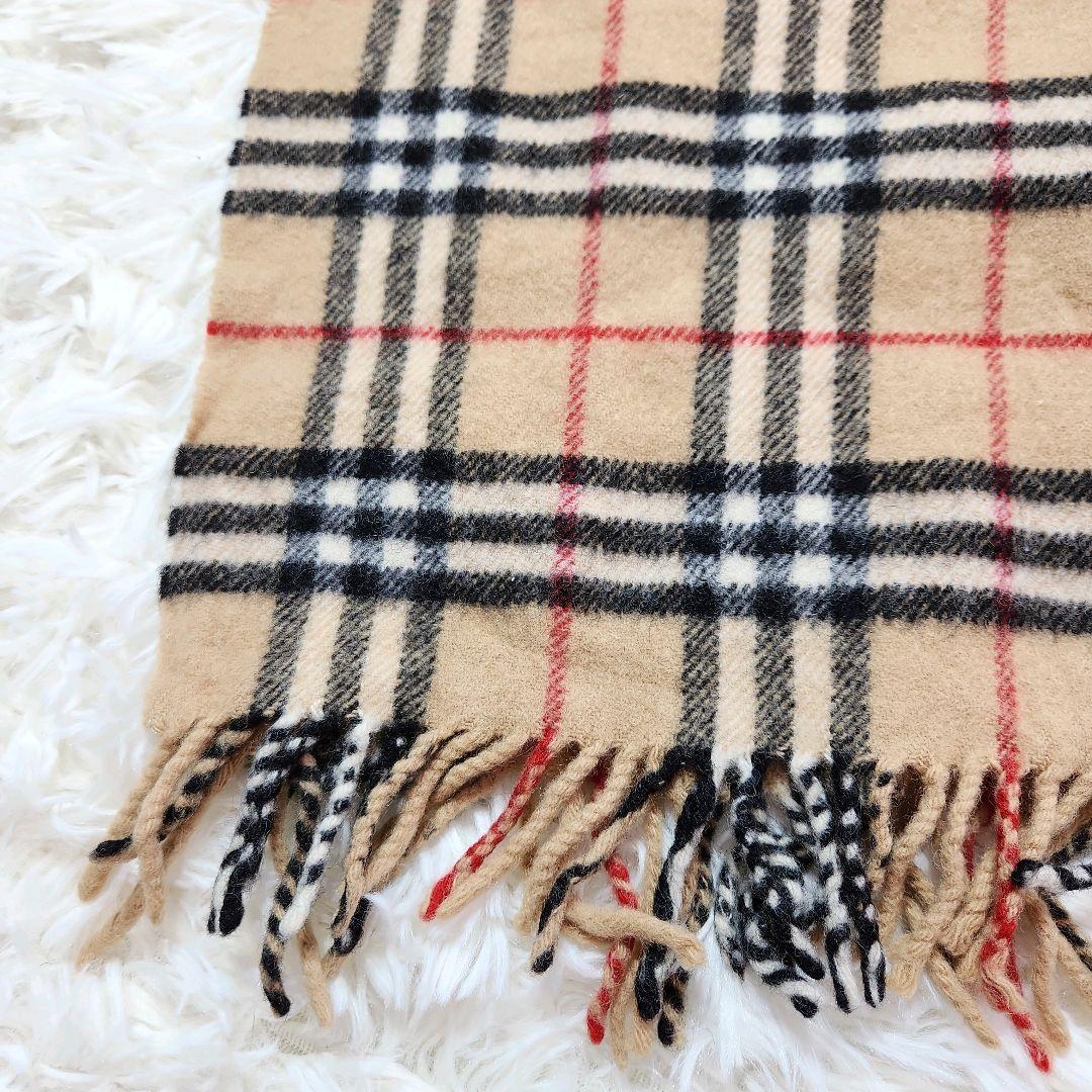 BURBERRY　ウール 　チェック柄　 膝掛け　 マフラー　ストール BURBERRY London ノバチェック柄 ウール ブランケット