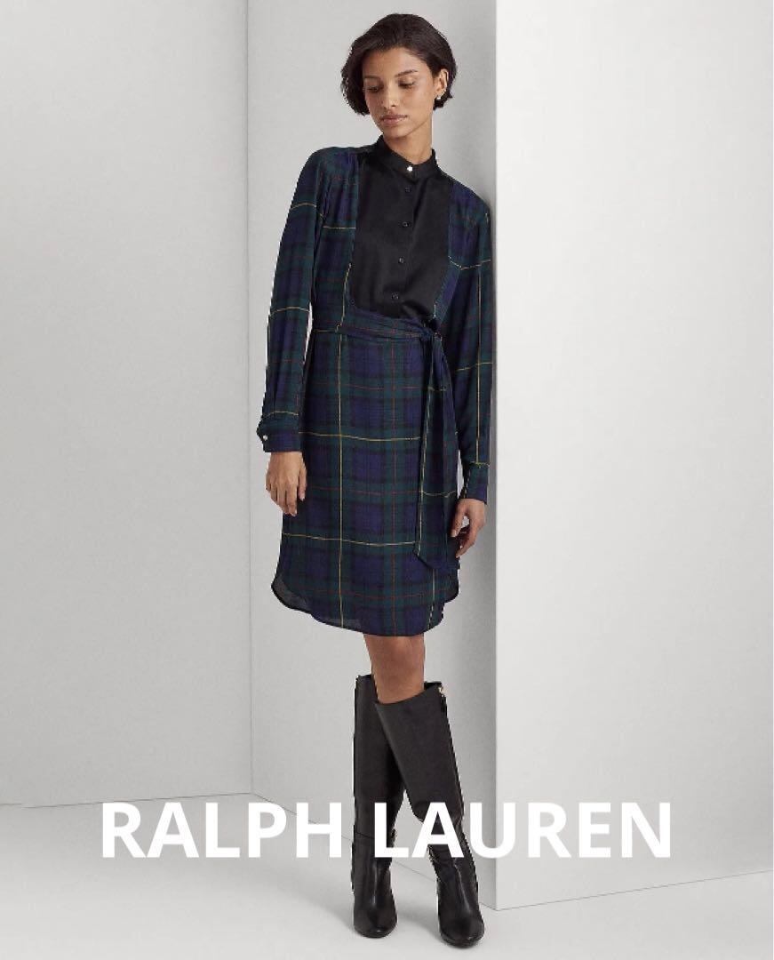 新品RALPH LAUREN ラルフローレンチェックワンピースドレス4