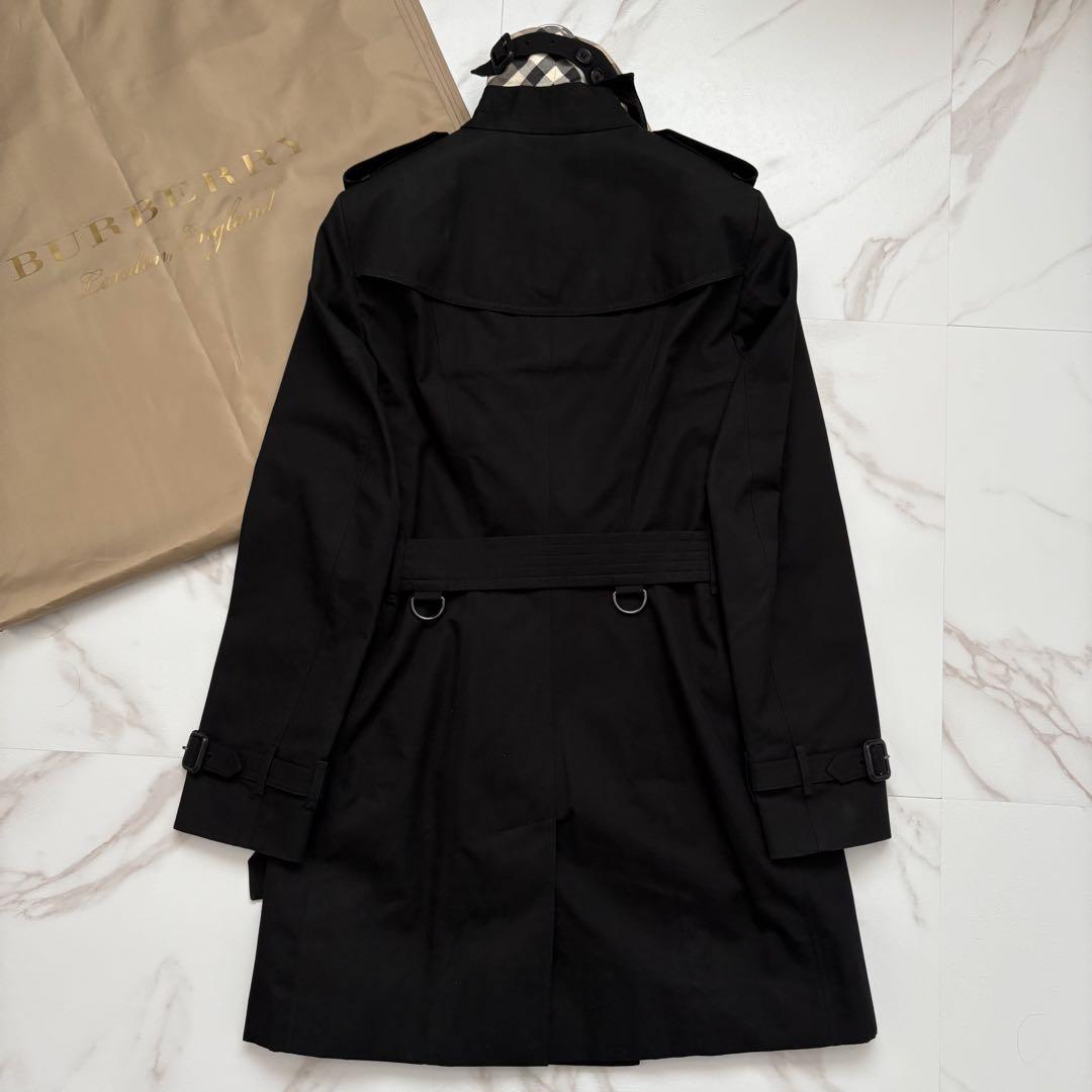 美品✨️英国製 BURBERRY SANDRINGHAM トレンチコート 黒 M