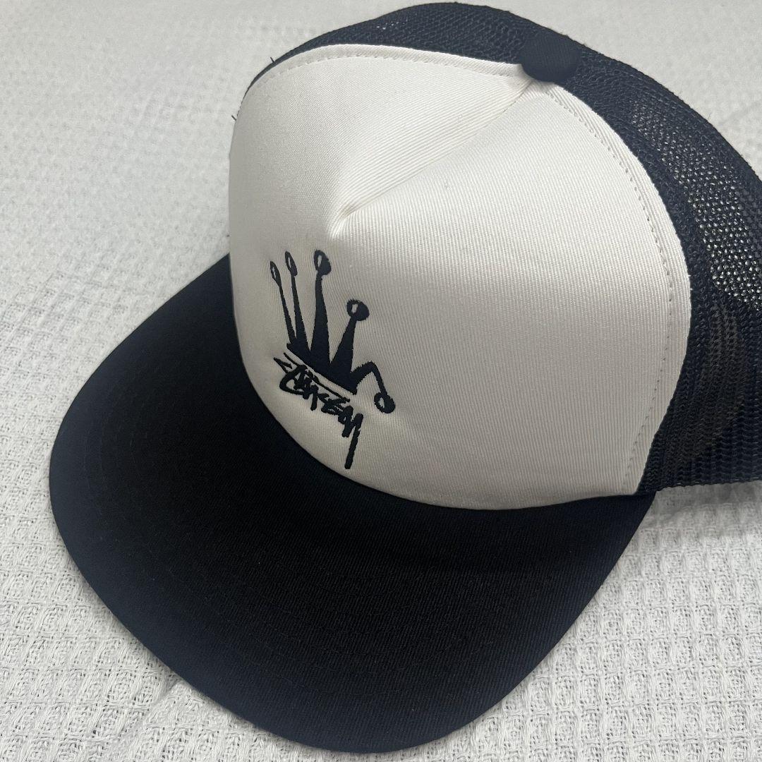 STUSSY CROWN STOCK TRUCKER CAP