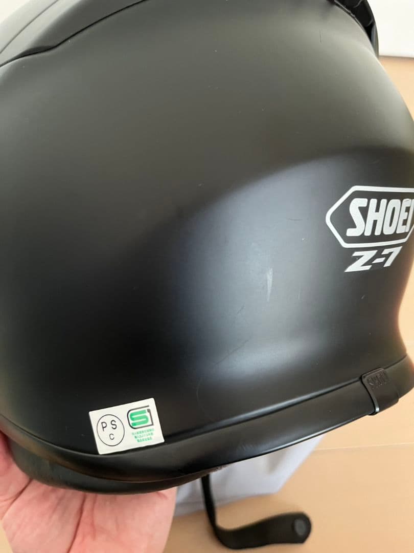 マットブラック フルフェイスヘルメット