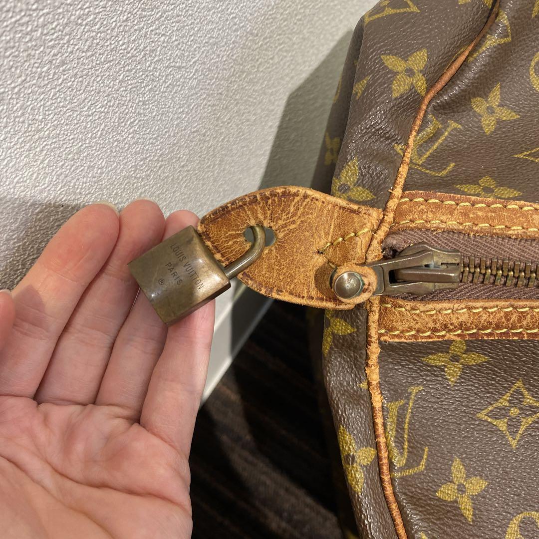 ジャンク品 LOUIS VUITTON キーポル55 ボストン
