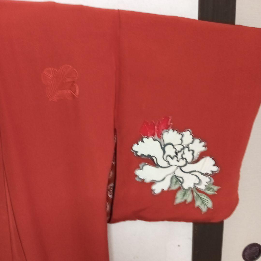 裾引き着物 帯付き