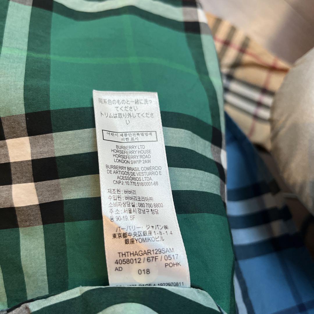 Burberryバーバリー子供服長袖シャツ
