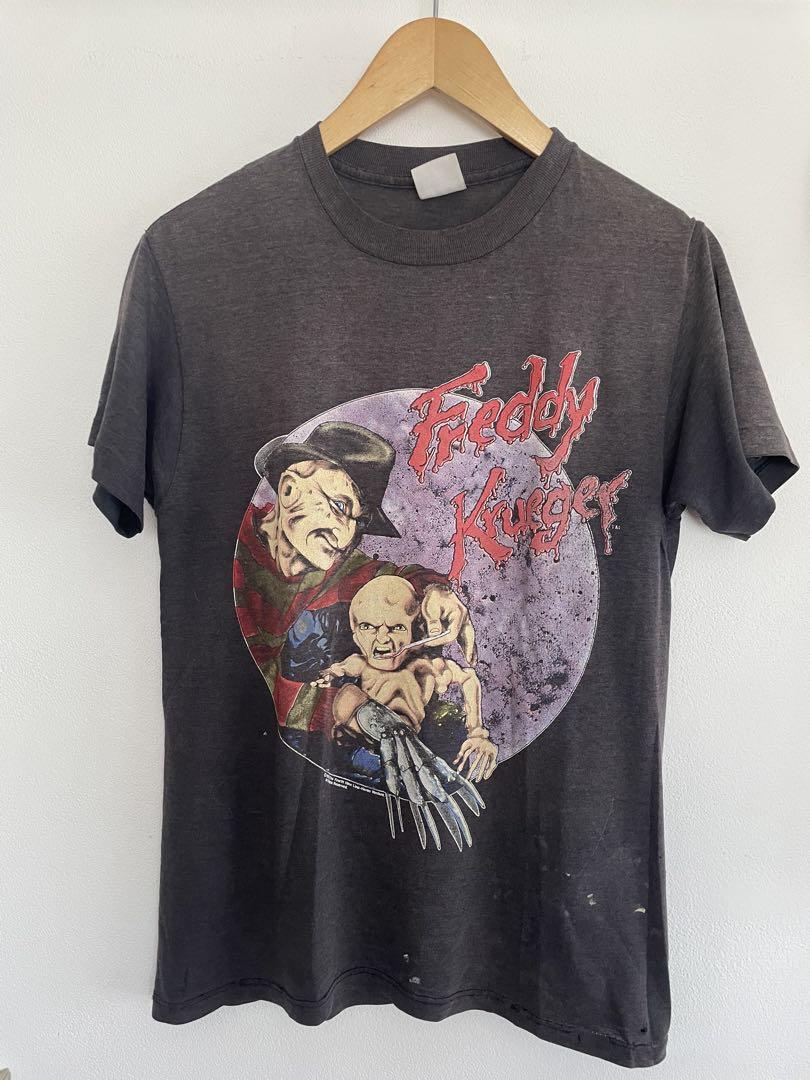 Freddy Krueger エルム街の悪夢 Tシャツ M コピーライト入り トップス