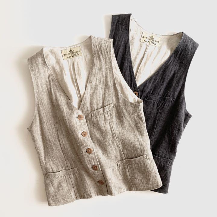 nest Robe リネンジレ2点おまとめ ネストローブ ベスト トップス