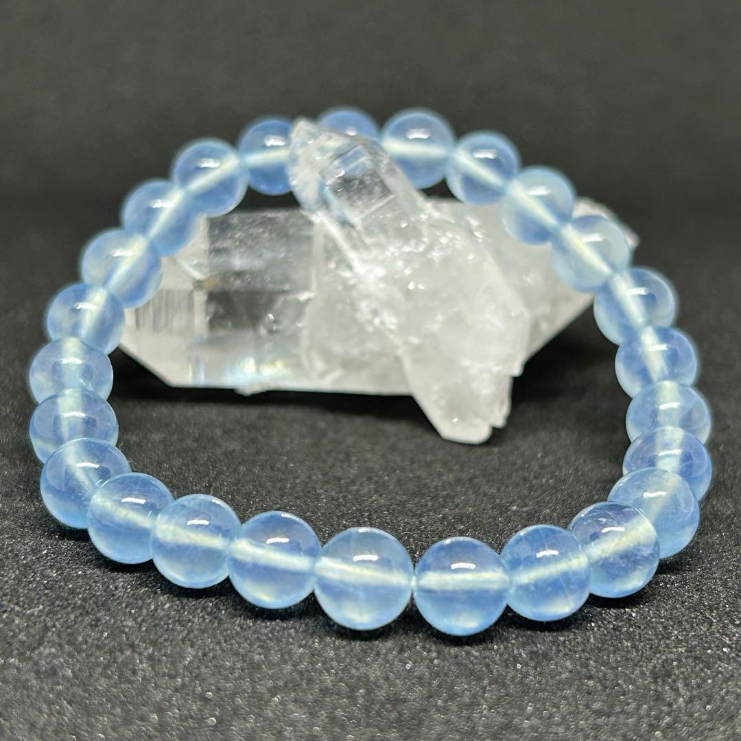 アクアマリン ブレスレット 最高品質(5A)  7.5mm