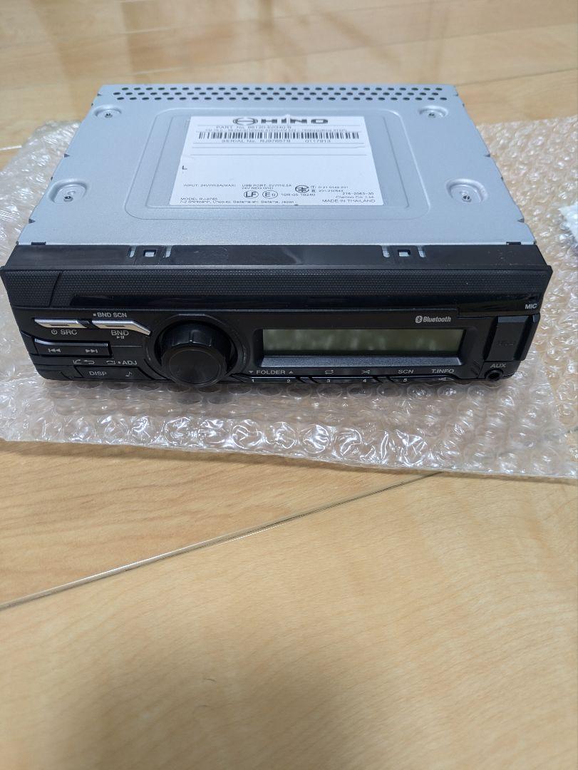 日野 純正 Bluetoothカーオーディオデッキ