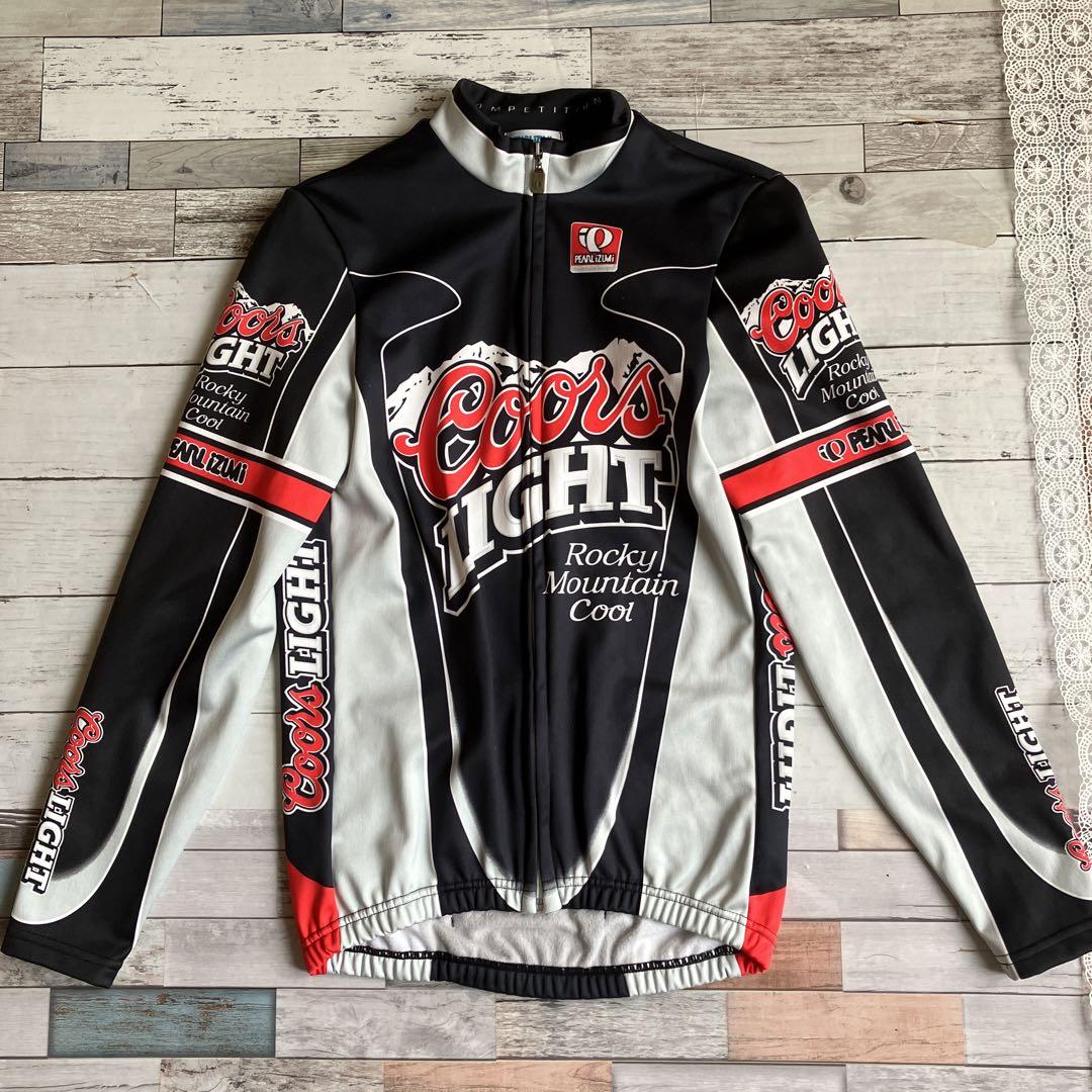 PEARL IZUMI Coors Light サイクリングジャージ　M 裏起毛