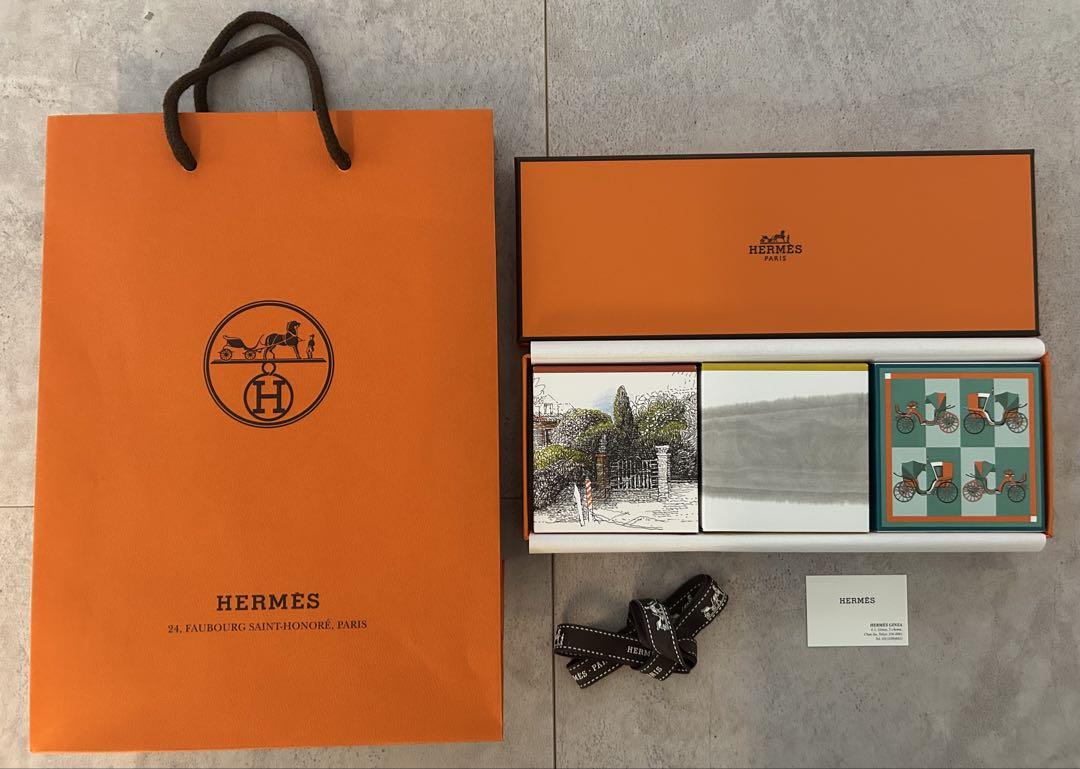 新品未使用品　エルメス　HERMES 石鹸　ソープ　フレグランス　3個セット