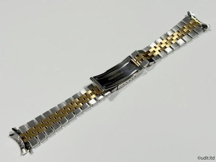 ラグ幅20ｍｍ 高品質 ロレックス対応 腕時計用ジュビリーブレス コンビ ベルト