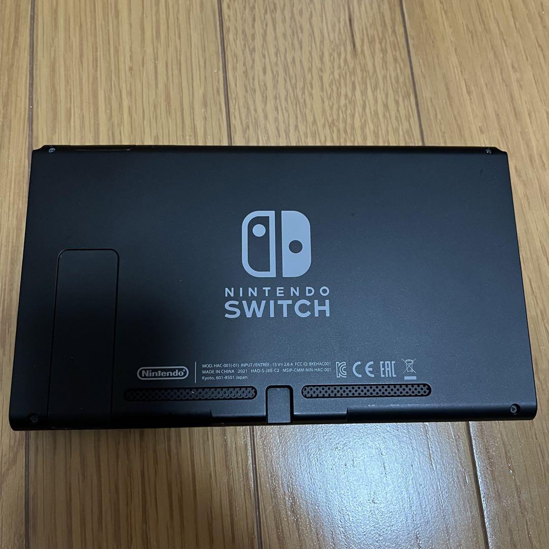 【美品】ニンテンドースイッチ　バッテリー強化モデル　本体SDカードつき Nintendo Switch 本体 バッテリー強化モデル＋SDカード