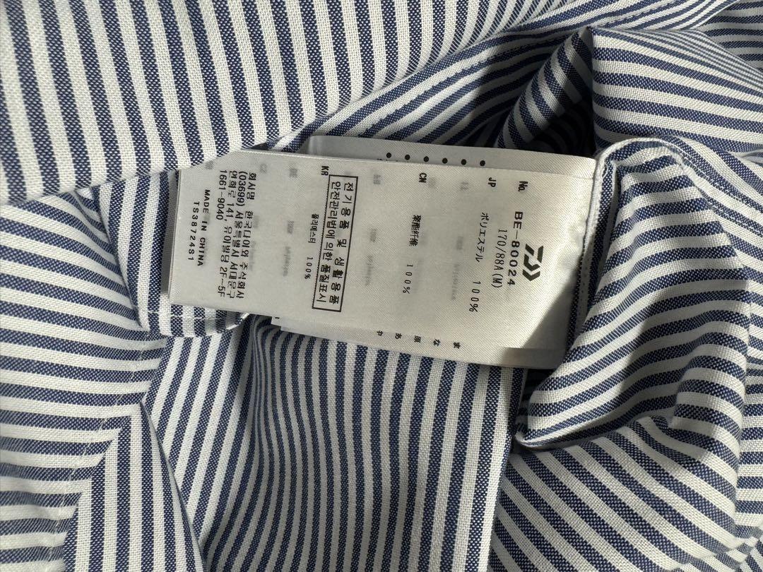 TECH BUTTON DOWN SHIRT L/S STRIPE