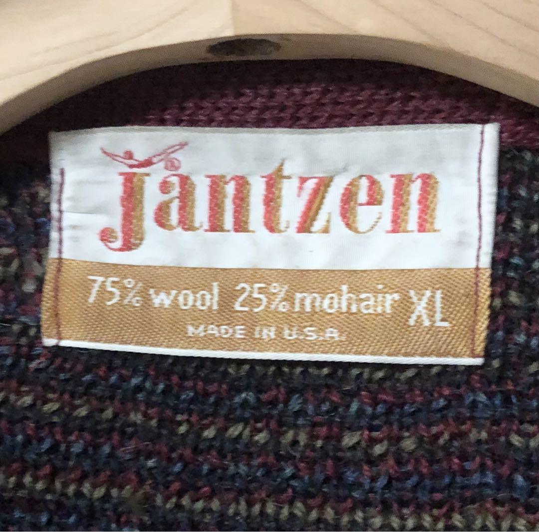60s USA製 モヘアカーディガン JANTZENジャンセン ヴィンテージ古着