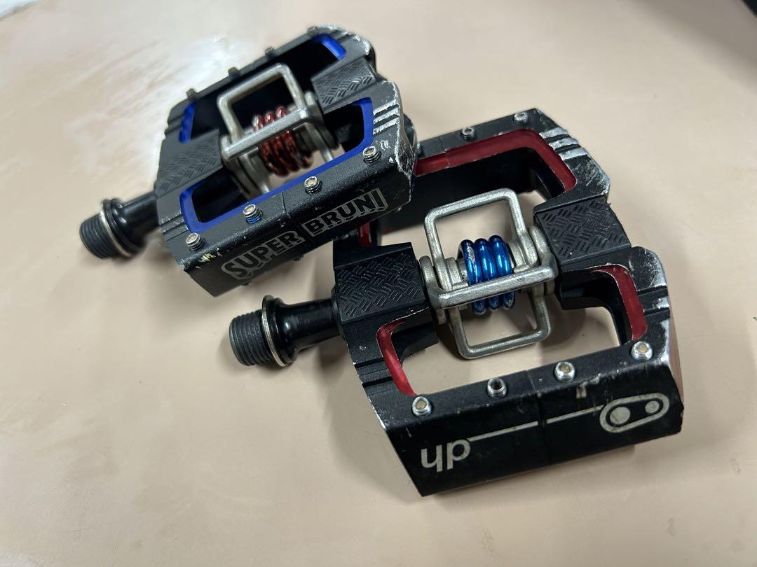 MTB ペダル クランクブラザーズ マレット DH スーパーブルーニエディション