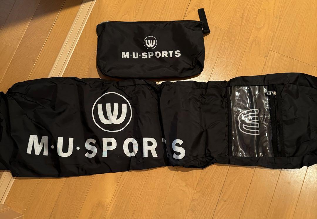 M.U SPORTS ゴルフバッグ キャディバッグ 黒