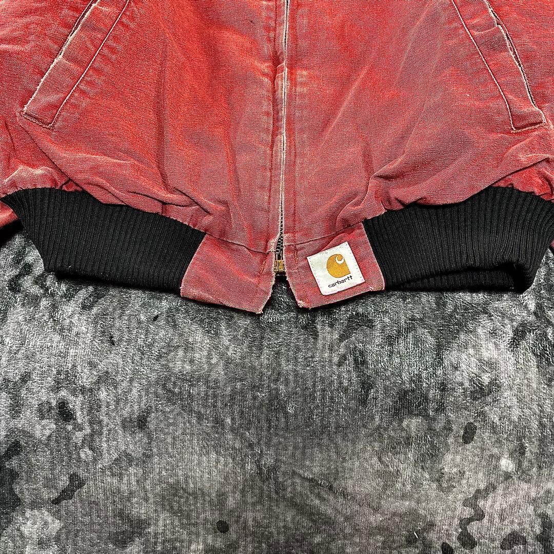 USA製 Carhartt 極厚生地 ブルゾン 雰囲気抜群 一点物 ユニセックス