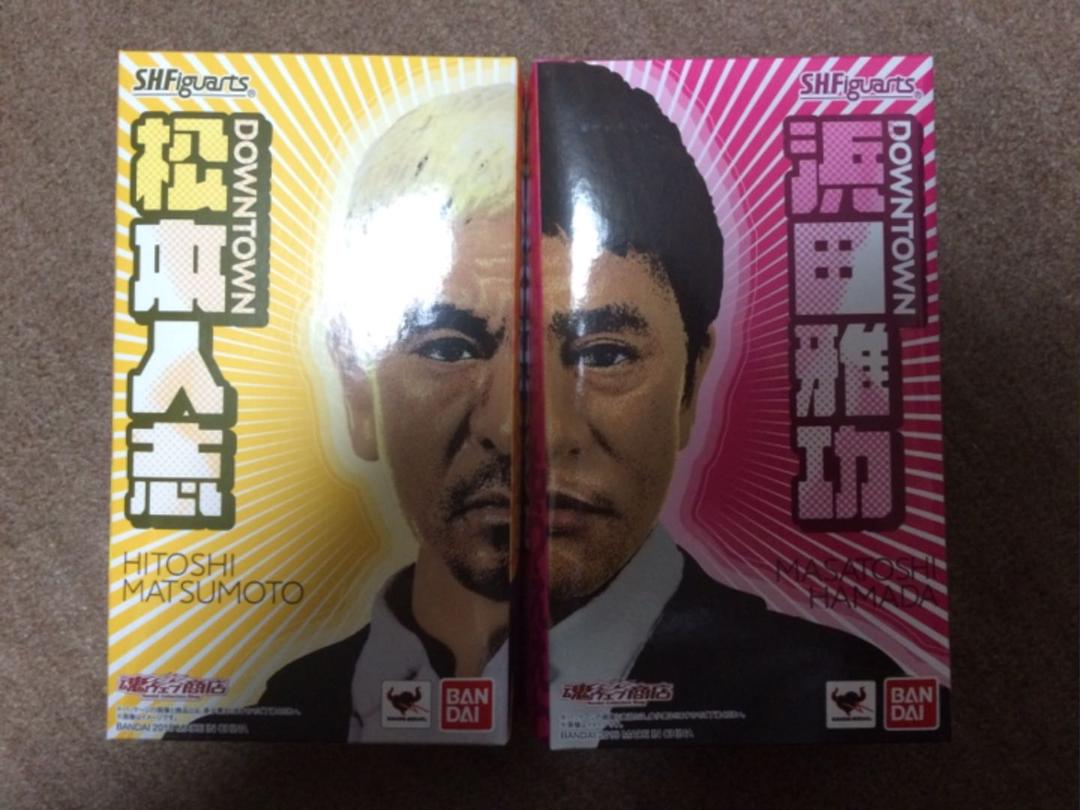 S.H.Figuarts ダウンタウン 松本人志 浜田雅功 フィギュア オマケ付(¥19,100) , メルカリ スマホでかんたん フリマアプリ