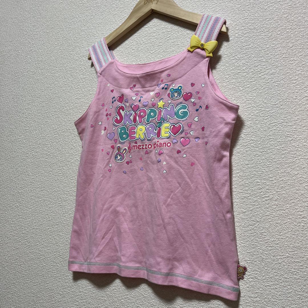 希少✨　レア メゾピアノ　mezzopiano　平成レトロ　タンクトップ　150