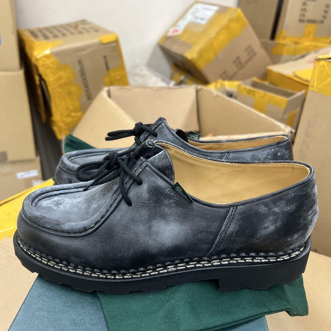 【美品】パラブーツ　ミカエル　ブラック　41サイズ 極上☆パラブーツ SIZE 41【☆ミカエル/MICHAEL】チロリアン