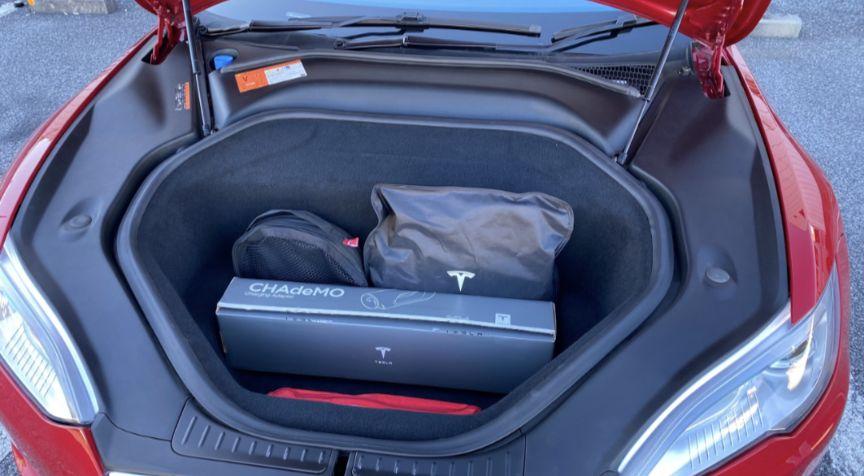 スーパーチャージャー永久無料❗❗パフォーマンス赤テスラモデルS P85D　　電気
