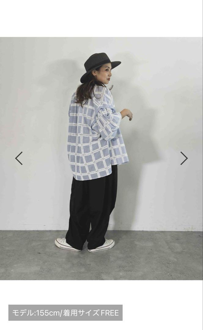 MODE NORM CORE エンブロボイルバンドシャツ　ニコアンド　新品