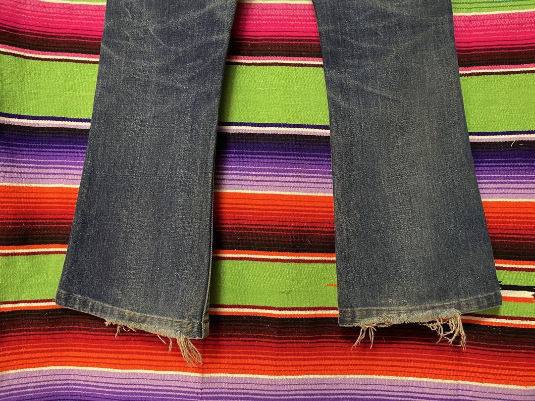 【sale!!!】㊳00s USA製LEVIS 646 ベルボトム W29L33