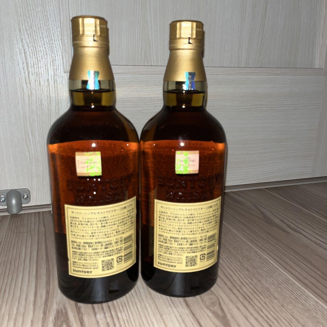 山崎 12年 シングルモルトウイスキー 2本セット 箱無し - メルカリ